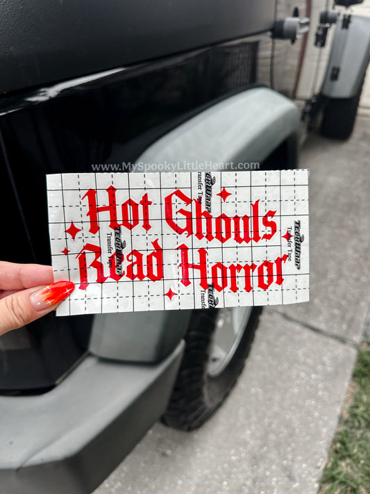 Hot ghouls read horror MSLH Exclusive Vinyl Decal