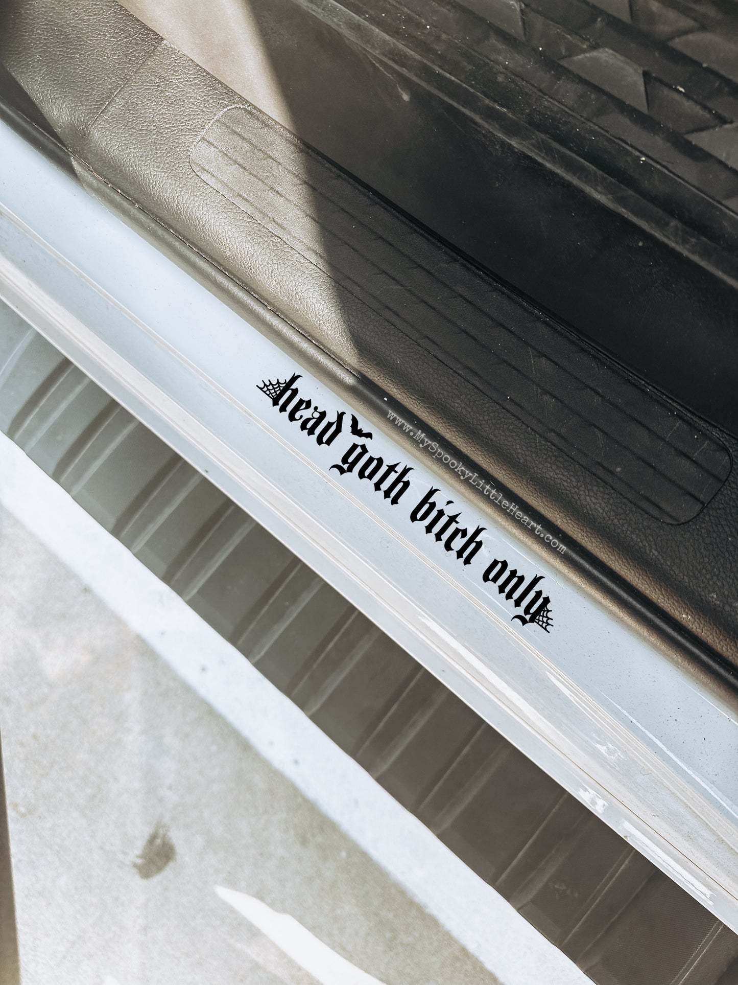 Head Goth Bitch Only Vinyl Decal