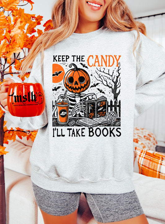 Keep the Candy I'll take the Books