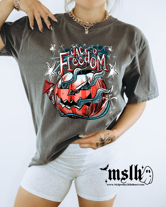 Jack-o-Freedom 4th of July T-Shirt