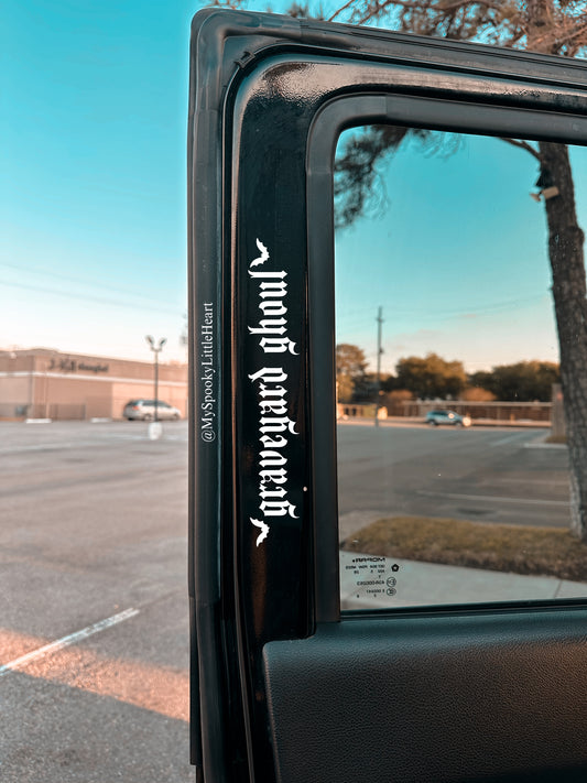 Graveyard Ghoul Vinyl Decal