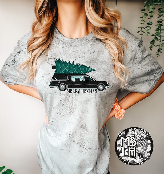 Merry Hexmas Dyed T-Shirt