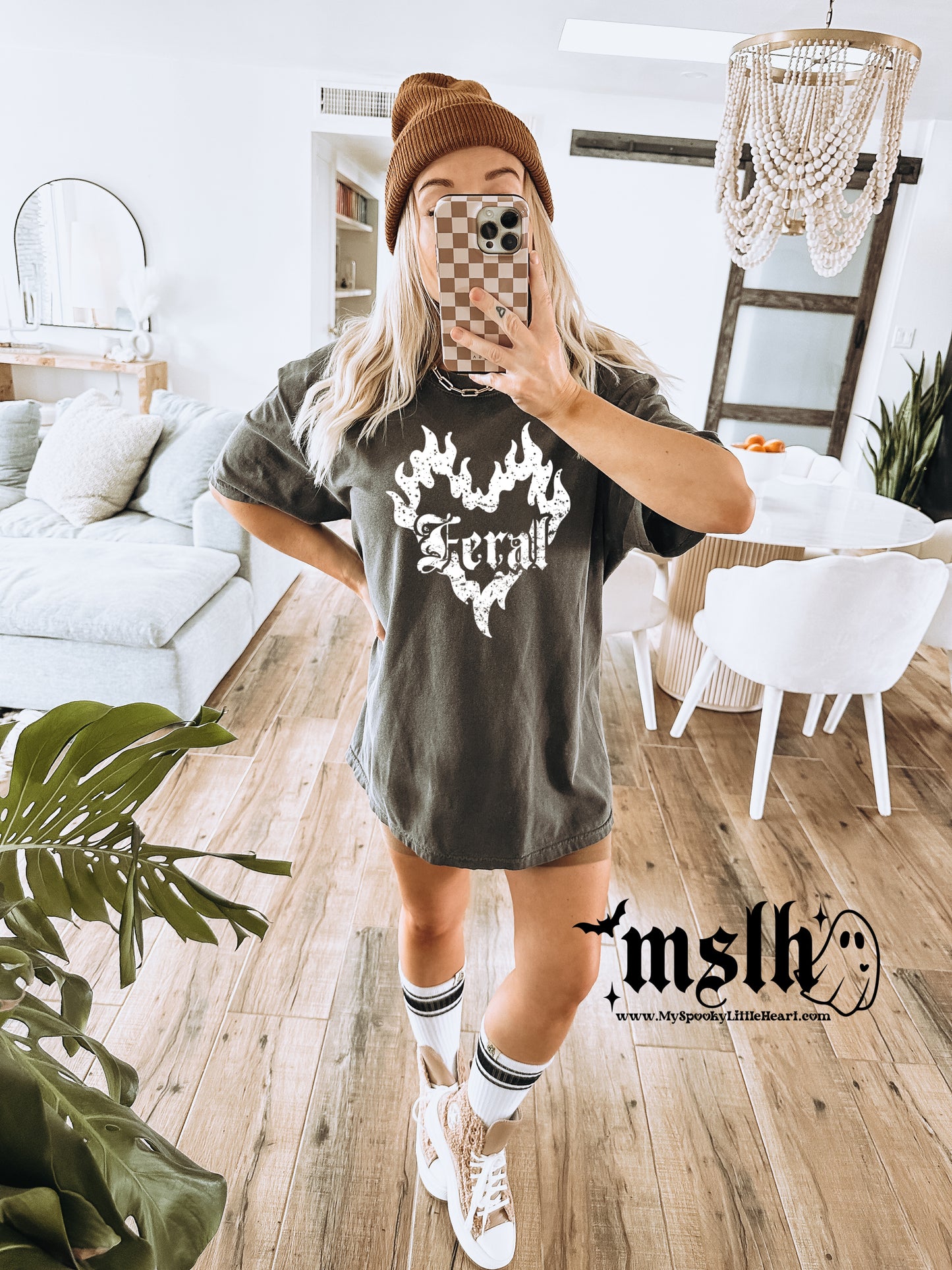 Feral Flame Heart T-Shirt
