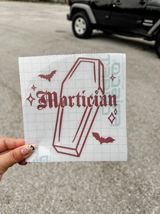 Mortician Vinyl Decal