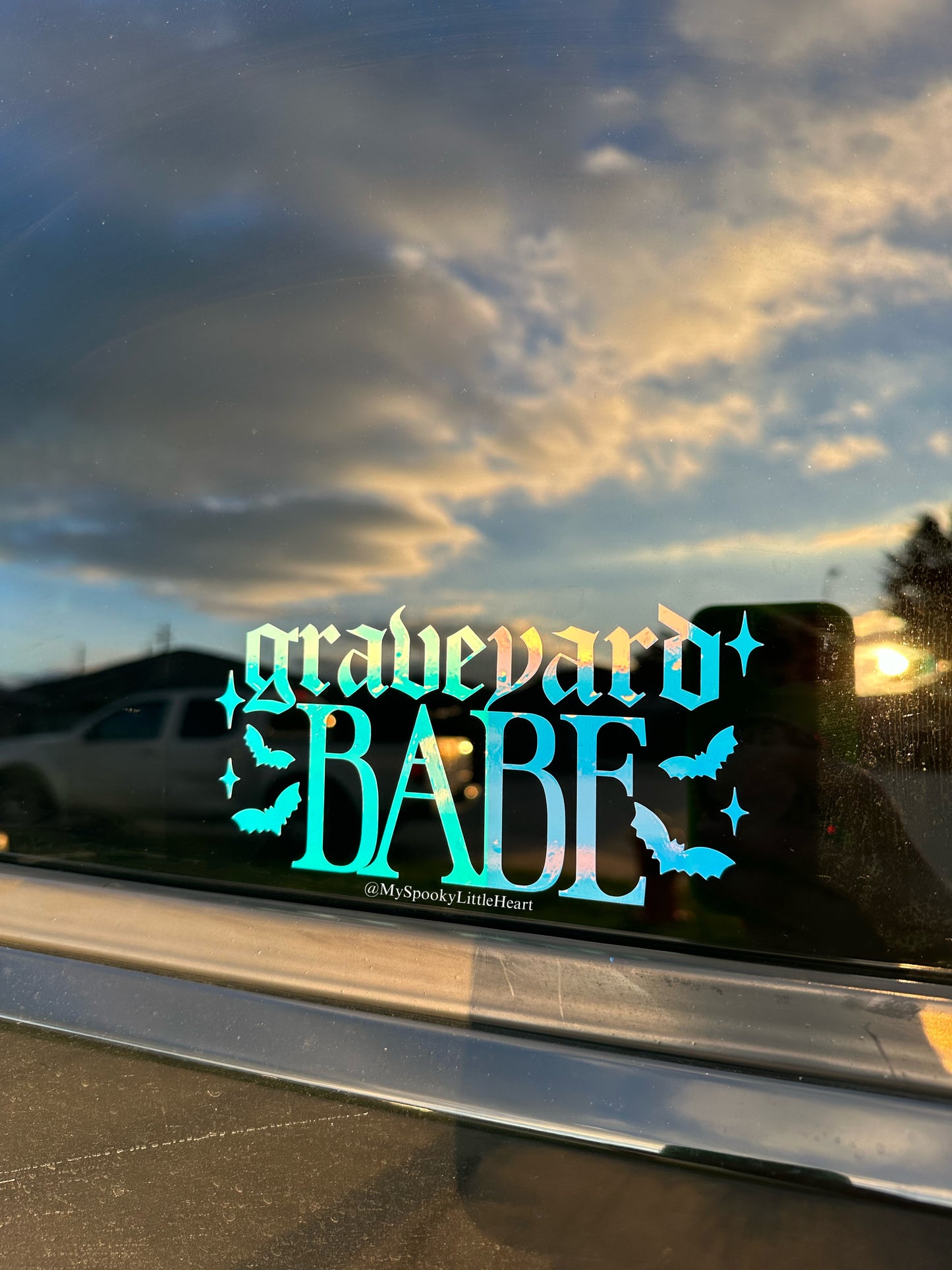 Graveyard babe Vinyl Decal