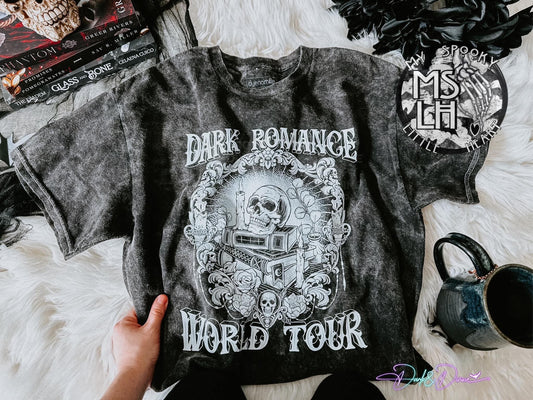 Dark Romance World Tour Unisex Acid Wash Tee