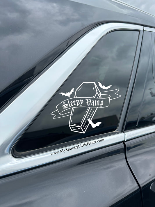 Sleep Vamp Vinyl Decal