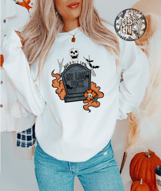 Here lies my Last Fuck