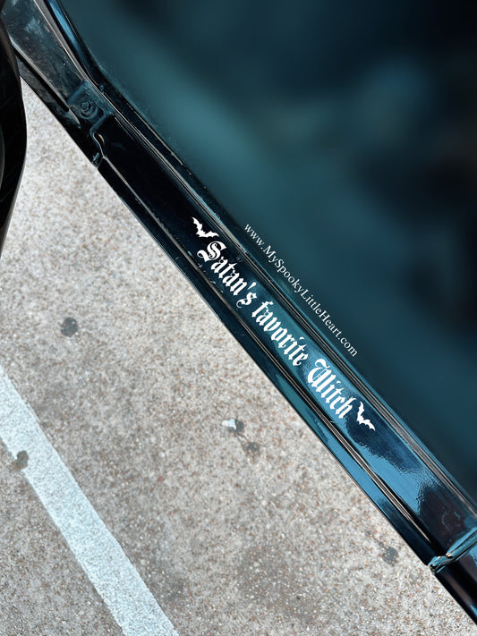 Satan's Favorite Witch Vinyl Decal