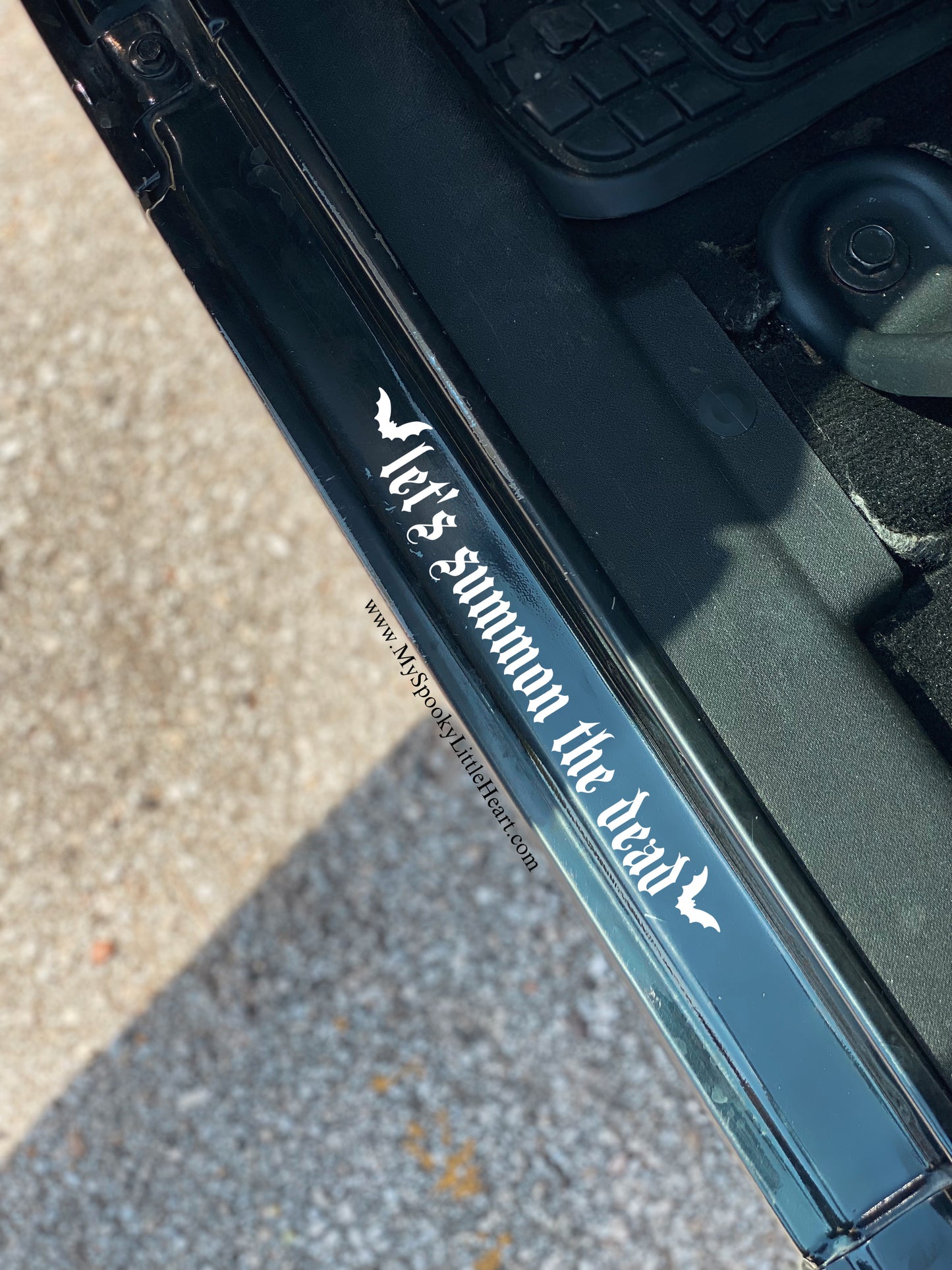 Let’s Summon the Dead Vinyl Decal