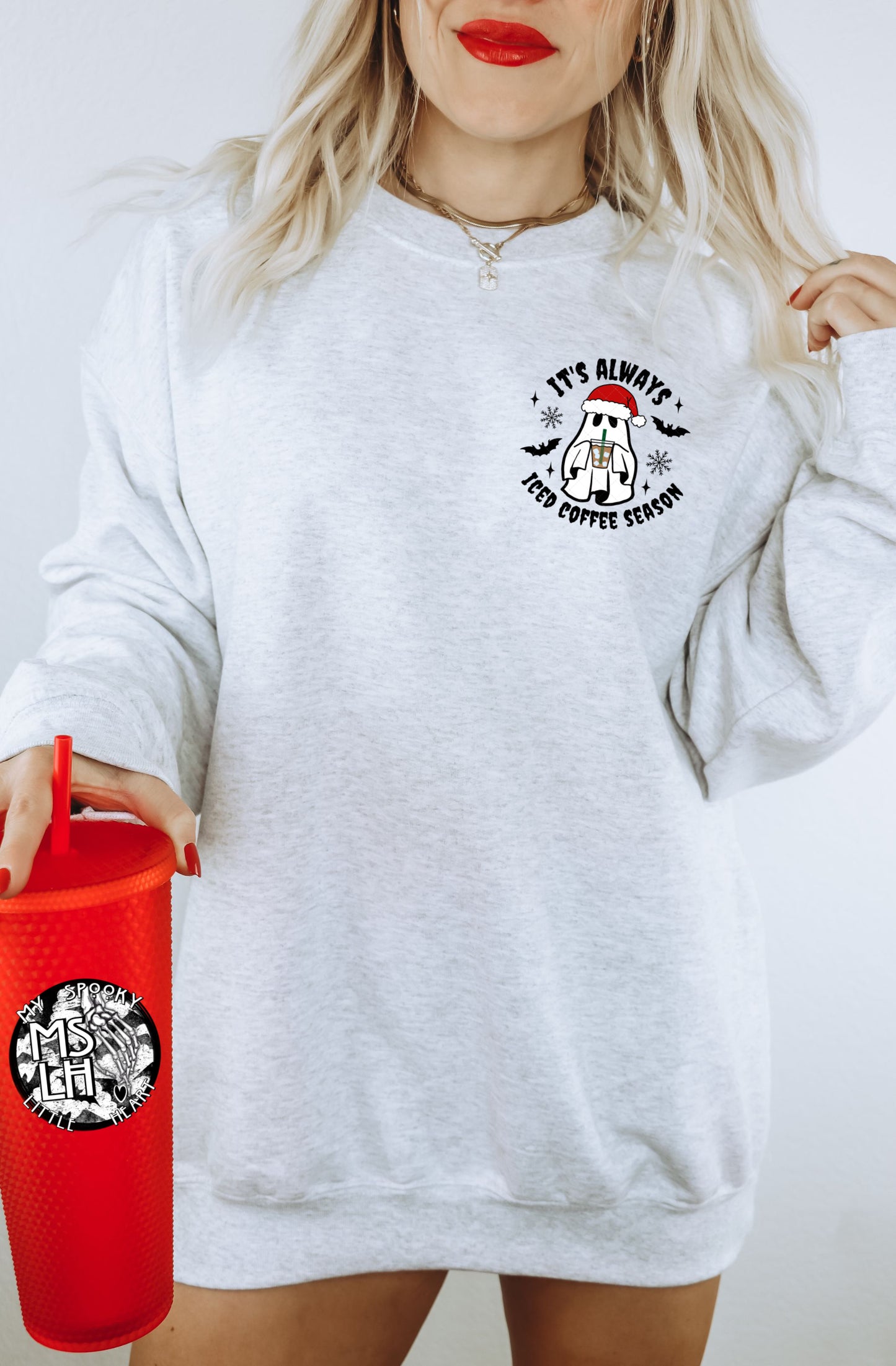 It's Always Iced Coffee Season Pocket Design Only