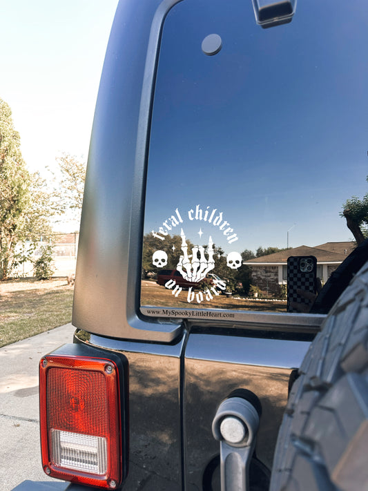 Feral Children on board Vinyl Decal