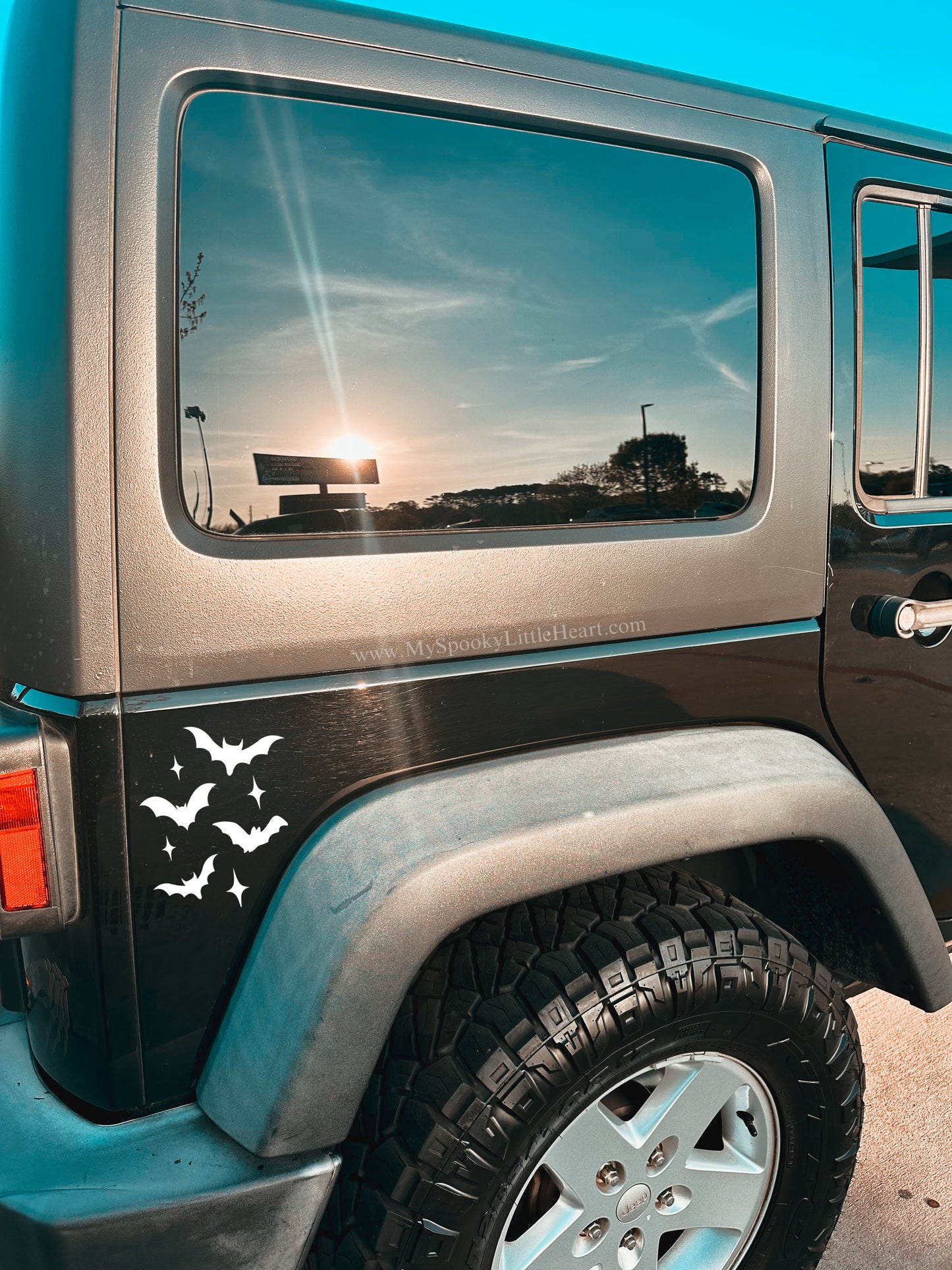 Bats and stars Vinyl Decal