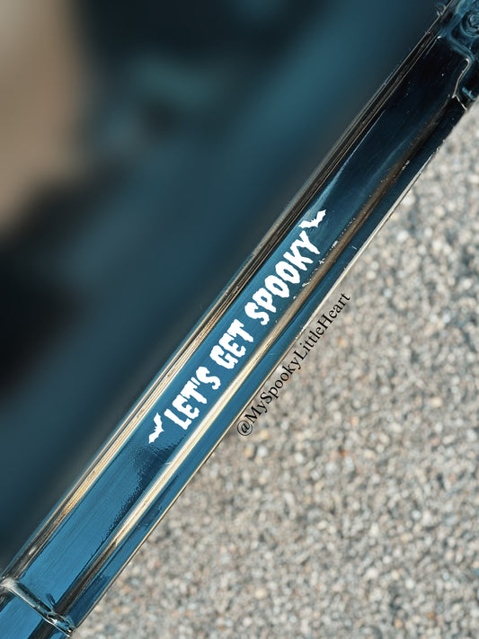 Let's get Spooky Vinyl Decal