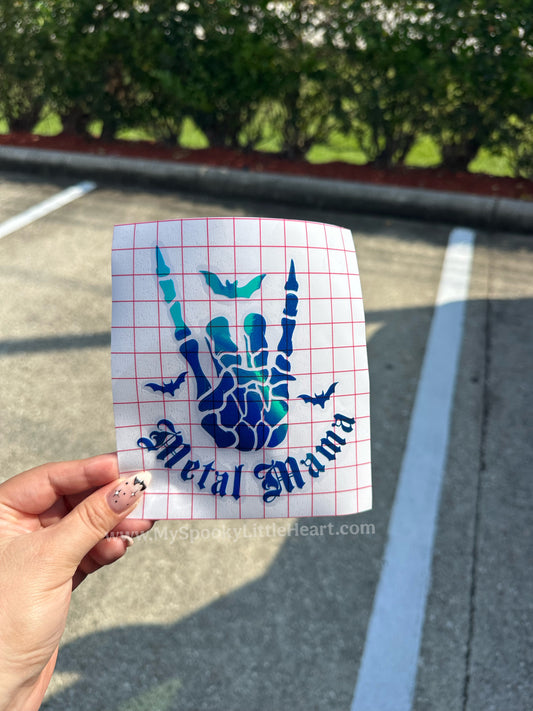 Metal Mama Vinyl Decal
