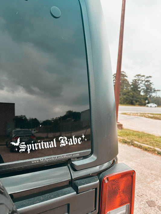 Spiritual Babe Vinyl Decal