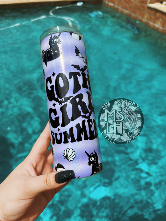 Goth Girl Summer 20oz Tumbler