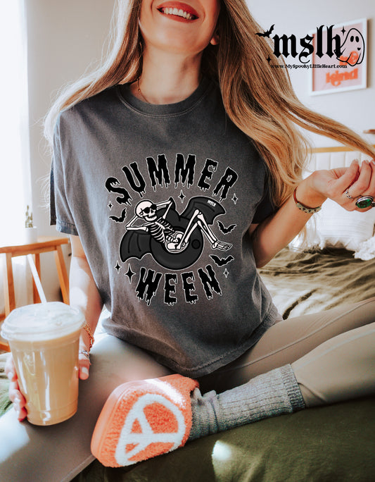 Summerween Skeleton on Bat Float MSLH Exclusive