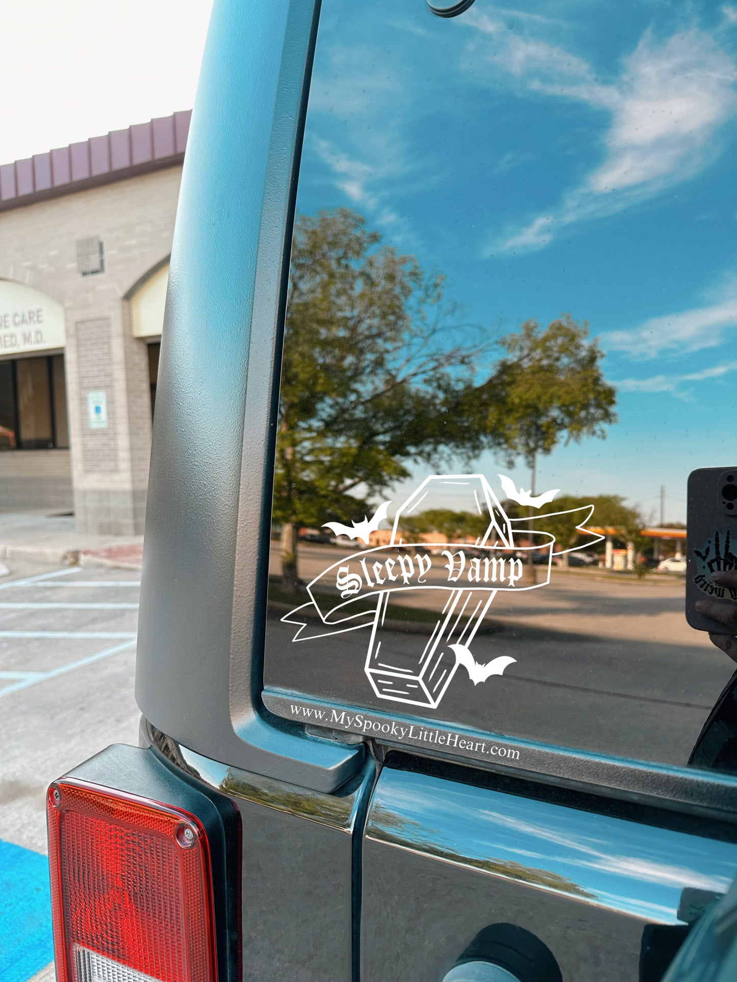 Sleep Vamp Vinyl Decal
