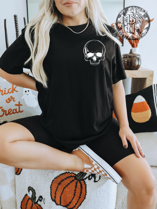 Skull Pocket Shirt, Sweatshirt, Hoodie