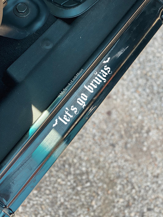 Let's go brujas Vinyl Decal