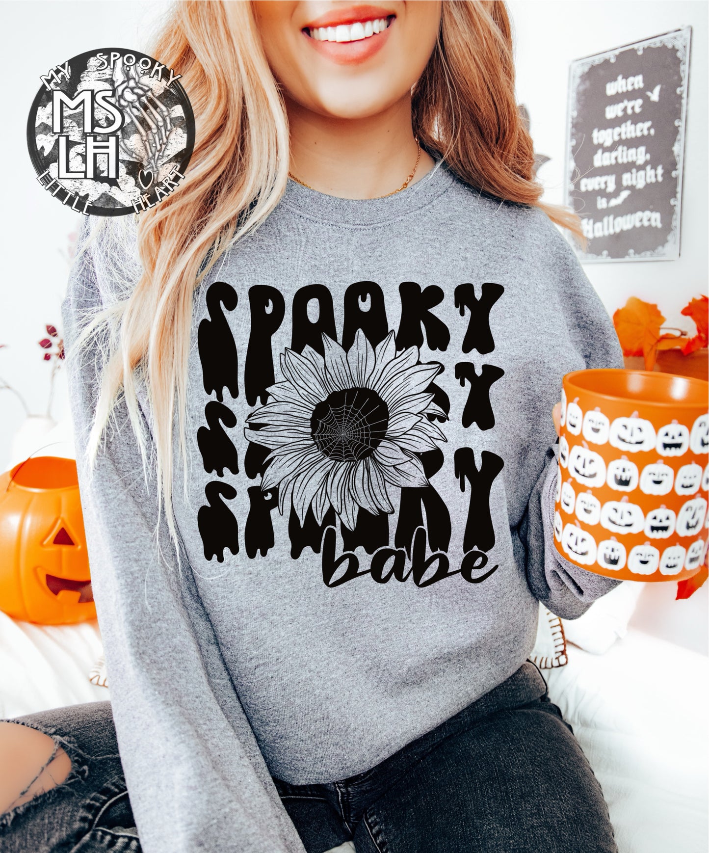 Sunflower Spooky Babe