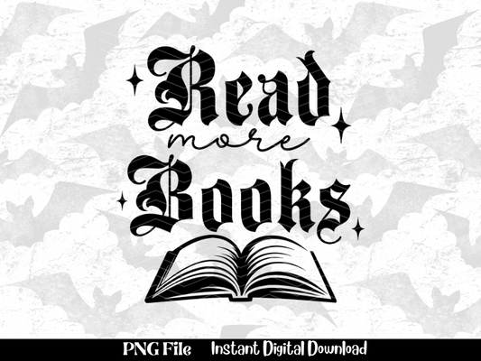 Read more Books (Includes two PNG Files)