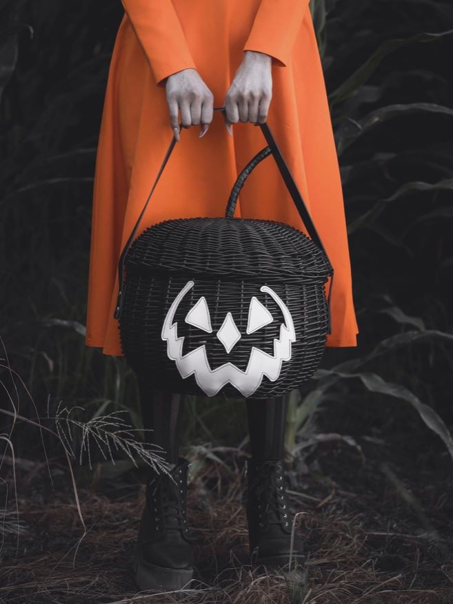 BLACK Picnic Basket