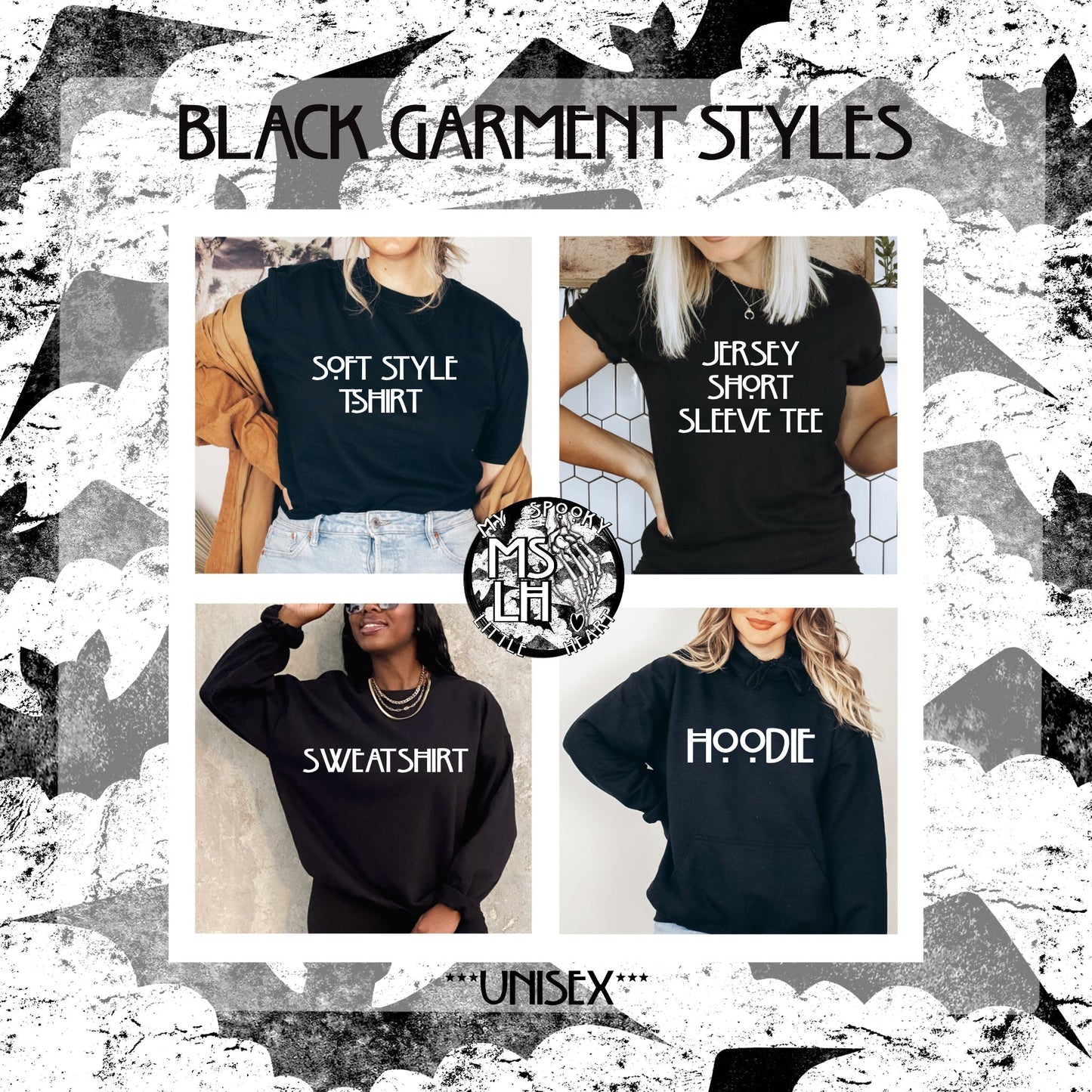 Not your Sweetheart Black Garment