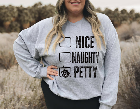Nice, Naughty, Petty PNG File