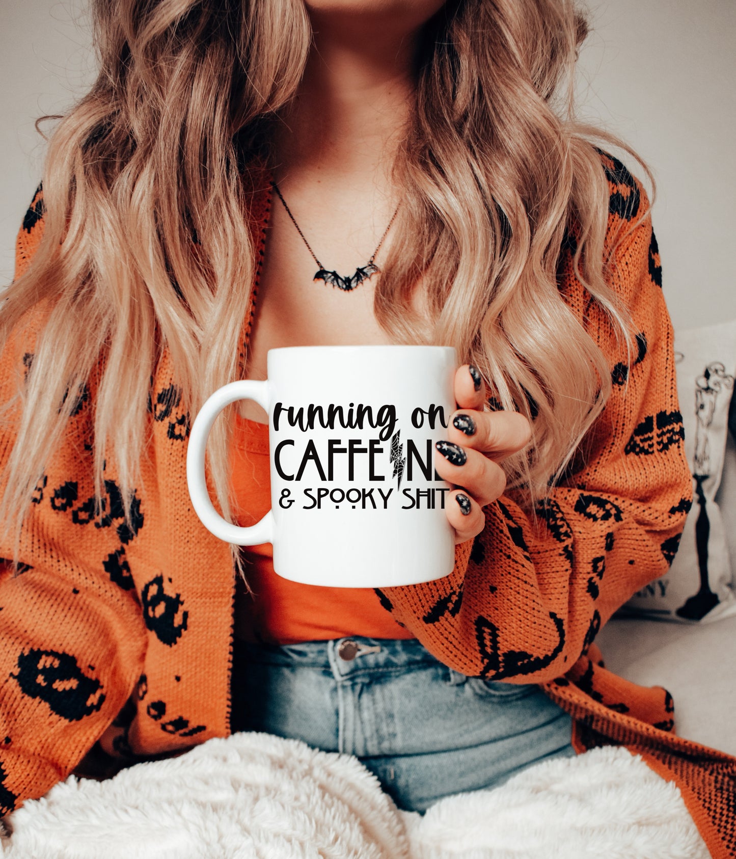 Caffeine & Spooky Shit PNG File