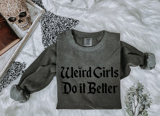 Weird Girls do it Better PNG File