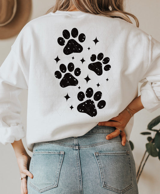 Dog Paws Spine PNG File