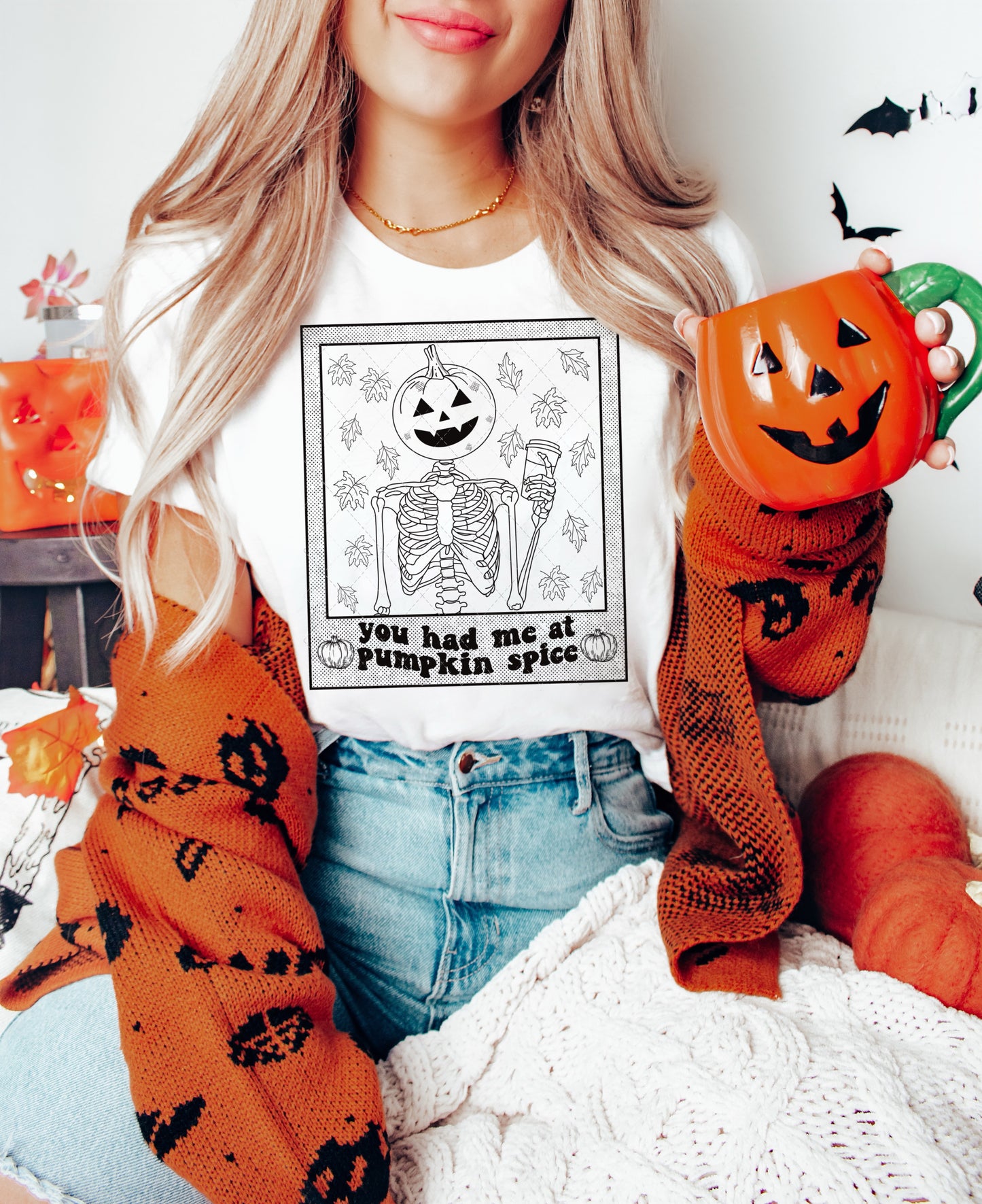Skellie Pumpkin Spice PNG File