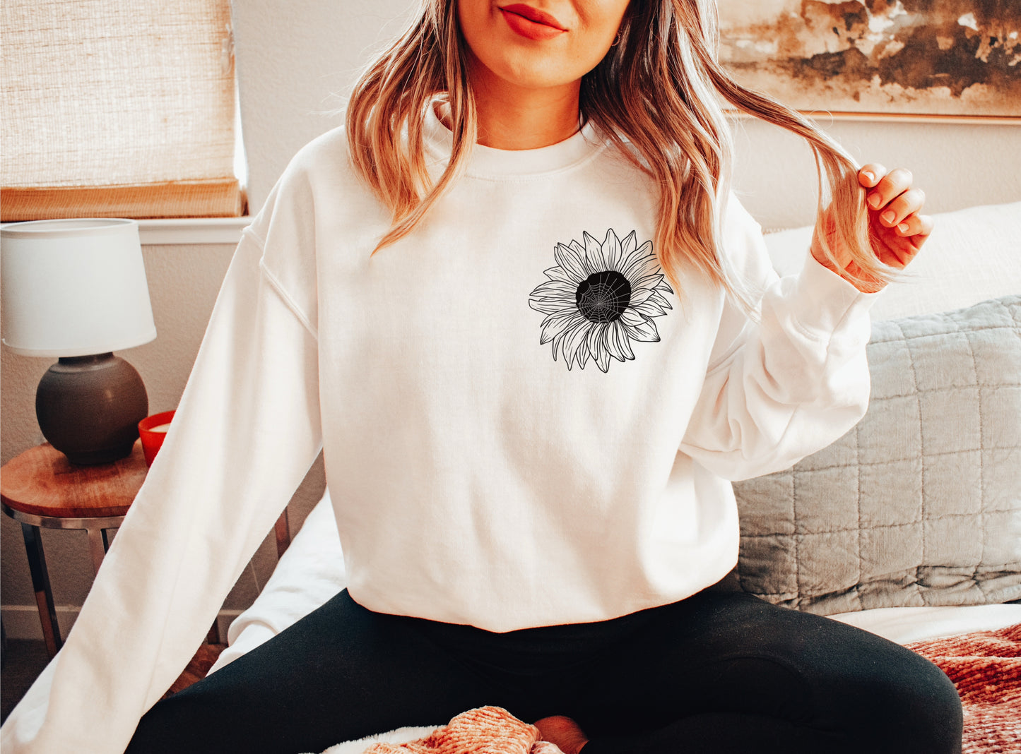 Sunflower Spooky Mama + Pocket (2 PNG Files)