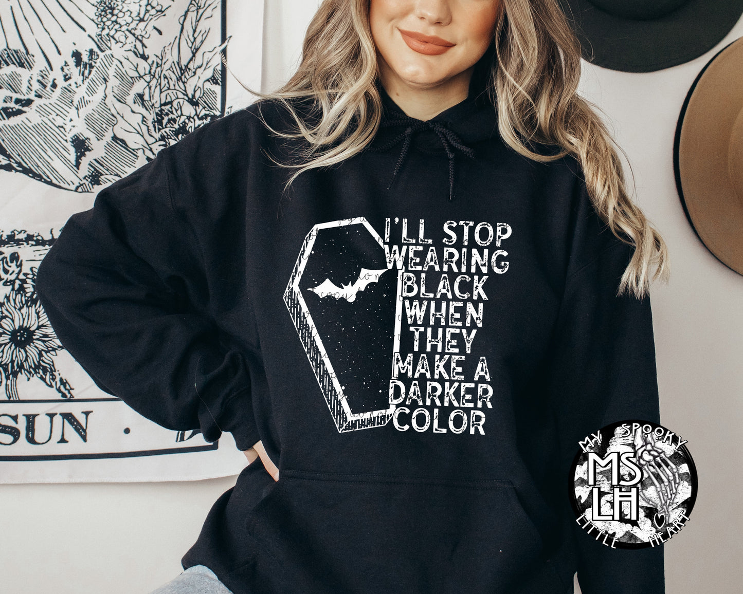 I'll Stop wearing black when they make a darker color