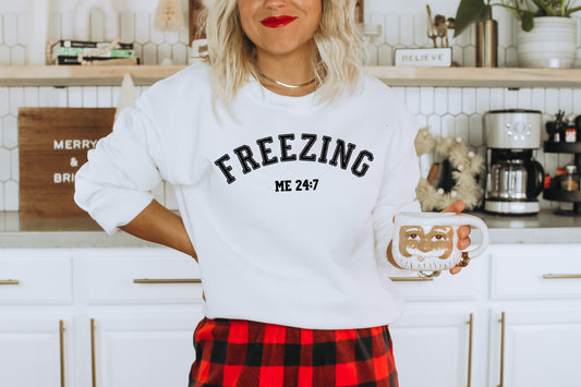 Freezing ME 24:7 PNG File
