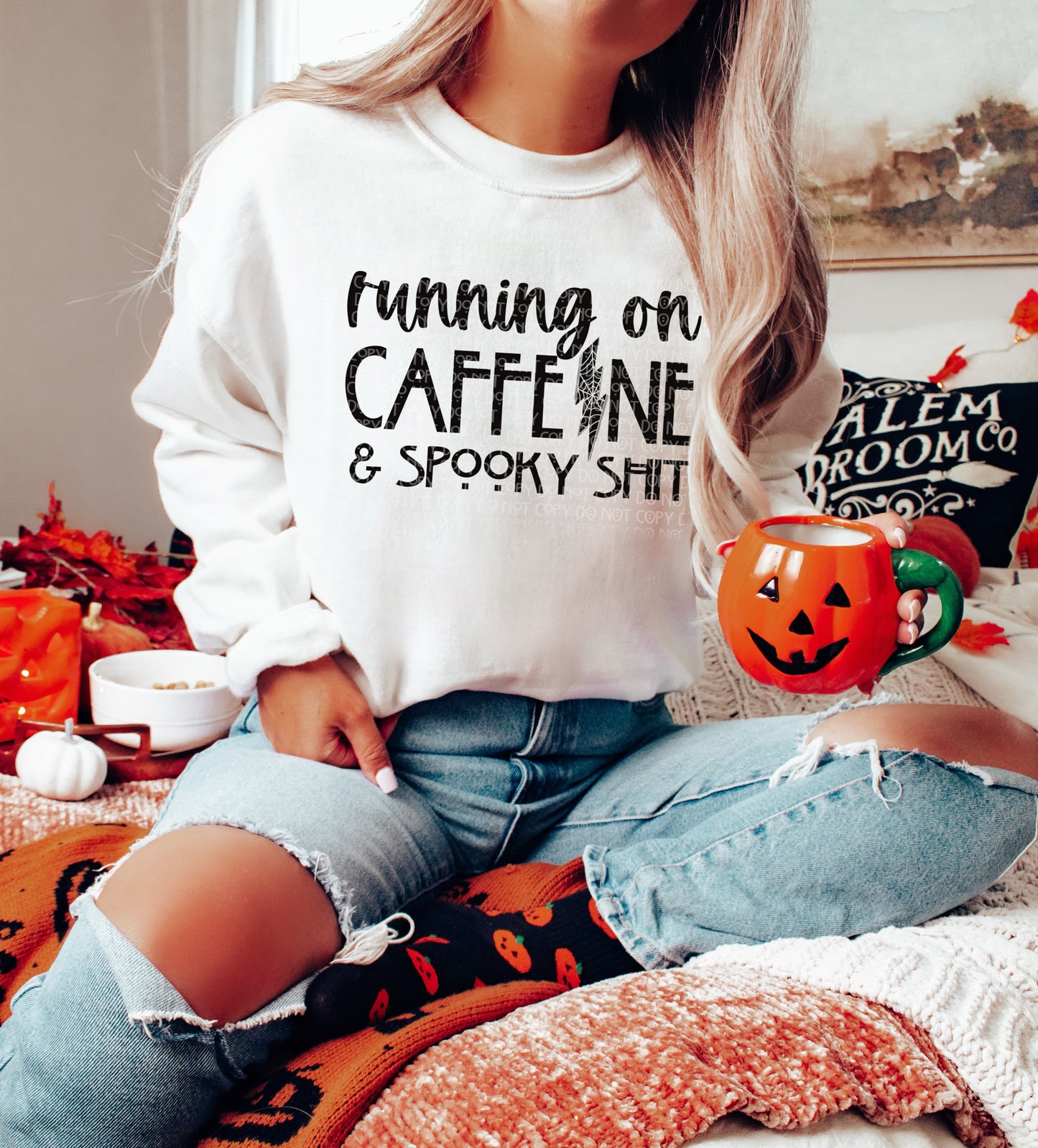 Caffeine & Spooky Shit PNG File