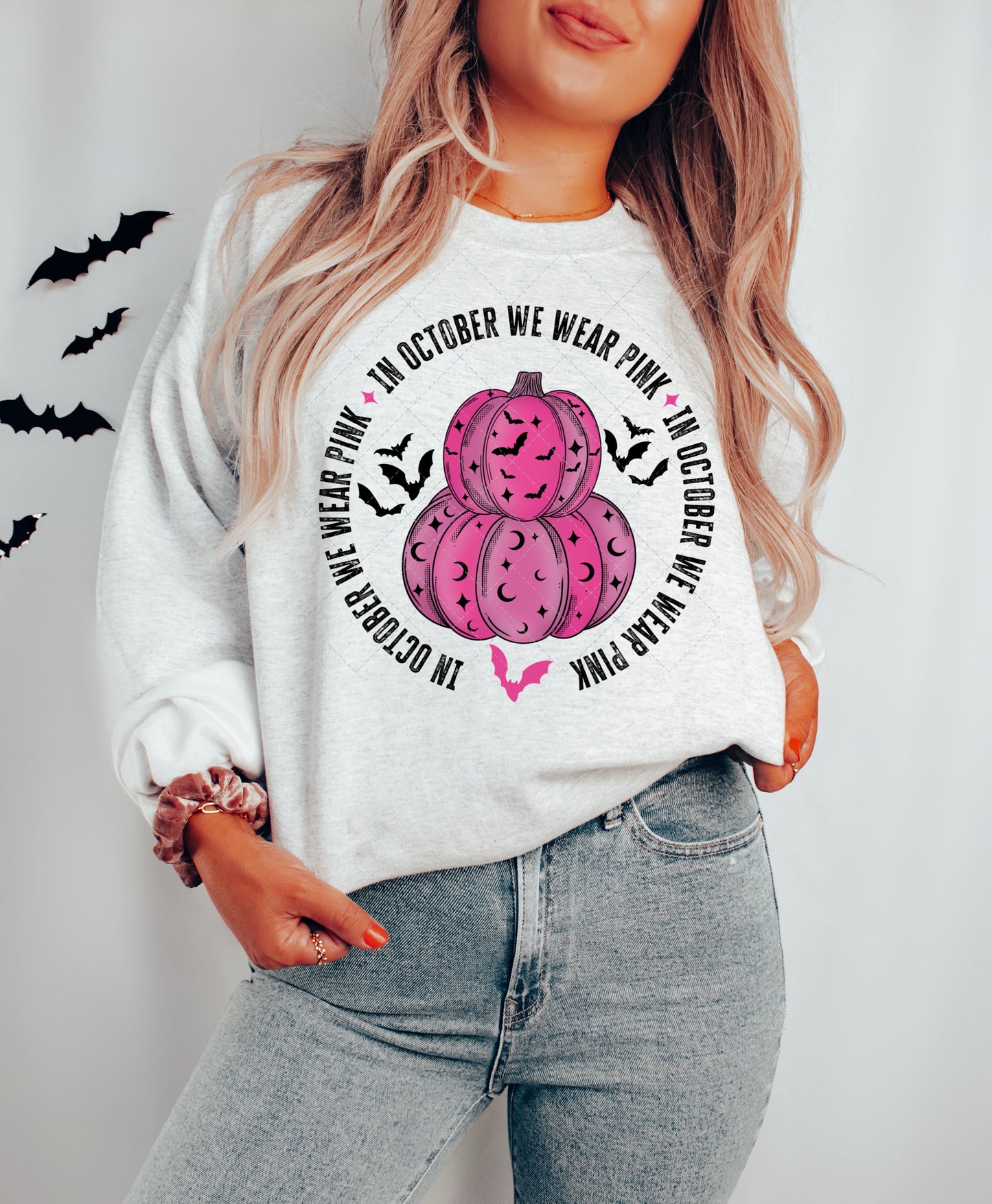 In October we wear Pink PNG File