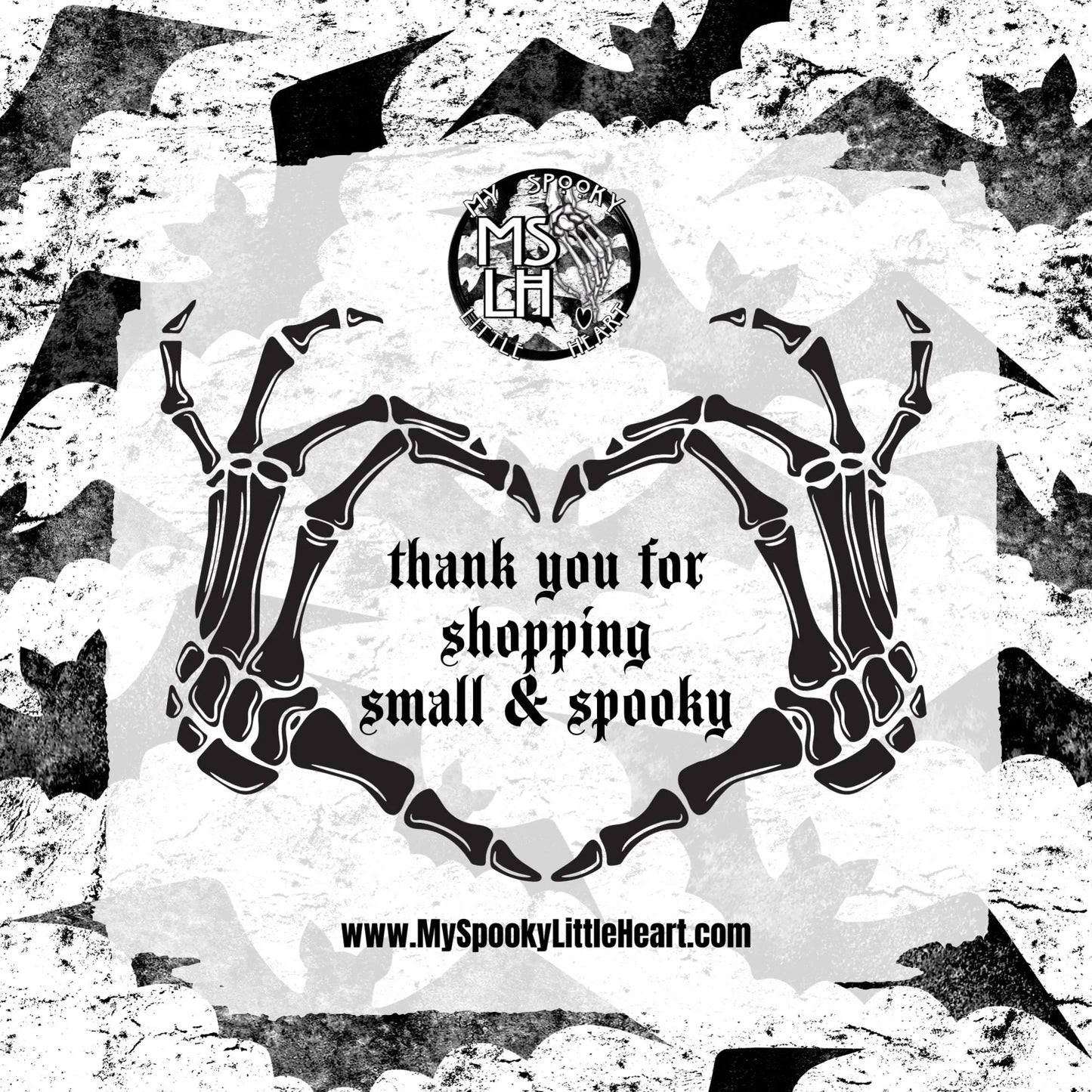 Pastel Skull Bats 16oz Glass Can Wrap - PNG File