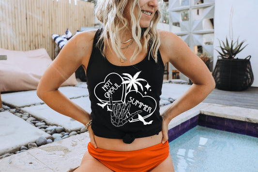 Hot Ghoul Summer PNG File