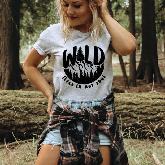 Wild Lives in her Soul PNG File