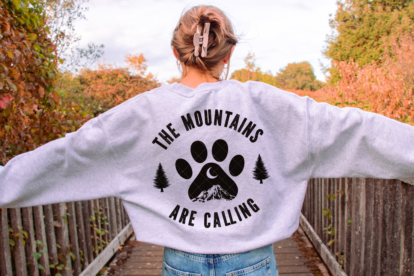 The Mountains are Calling - Dog and Mountains (2) PNG Files