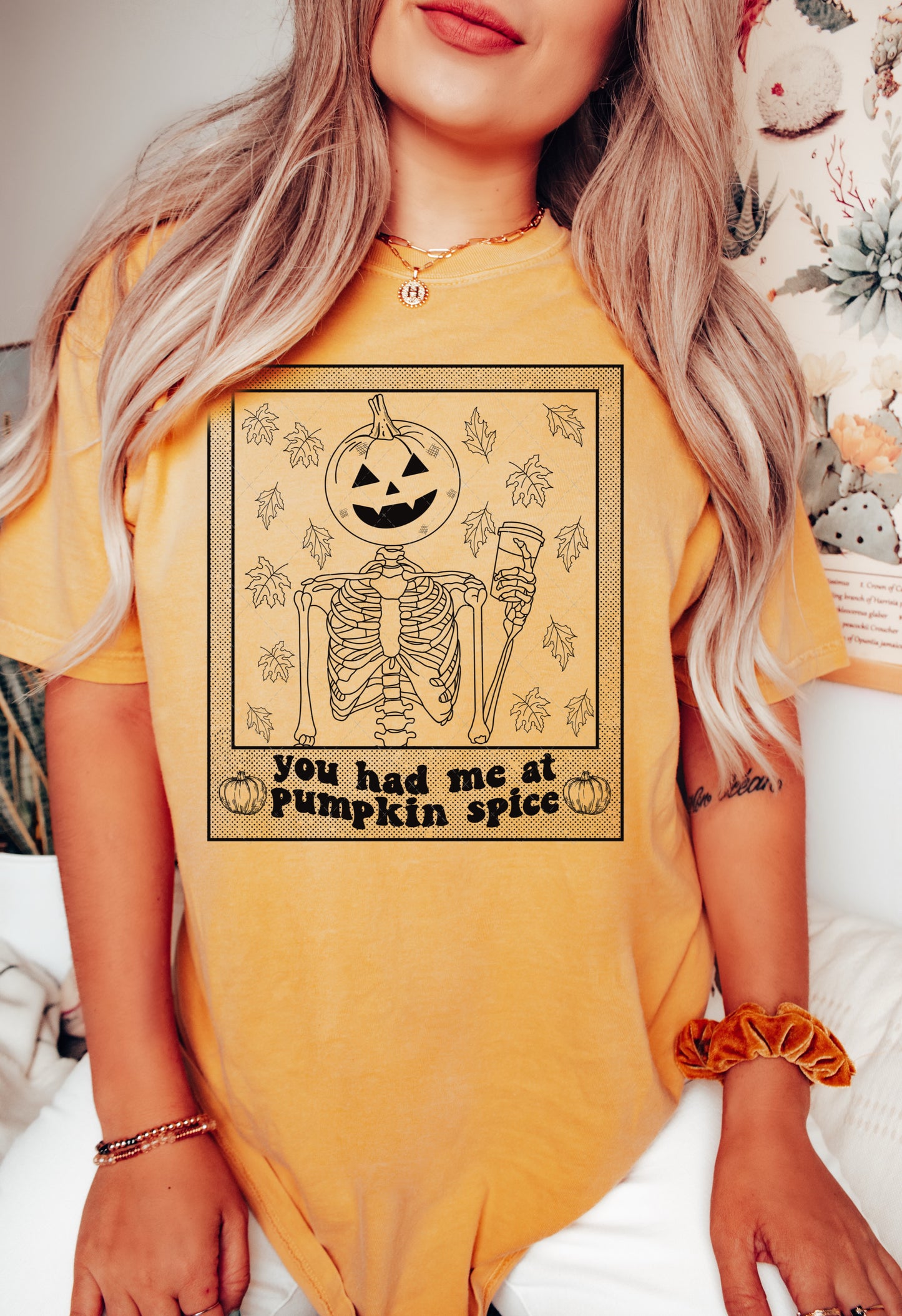 Skellie Pumpkin Spice PNG File