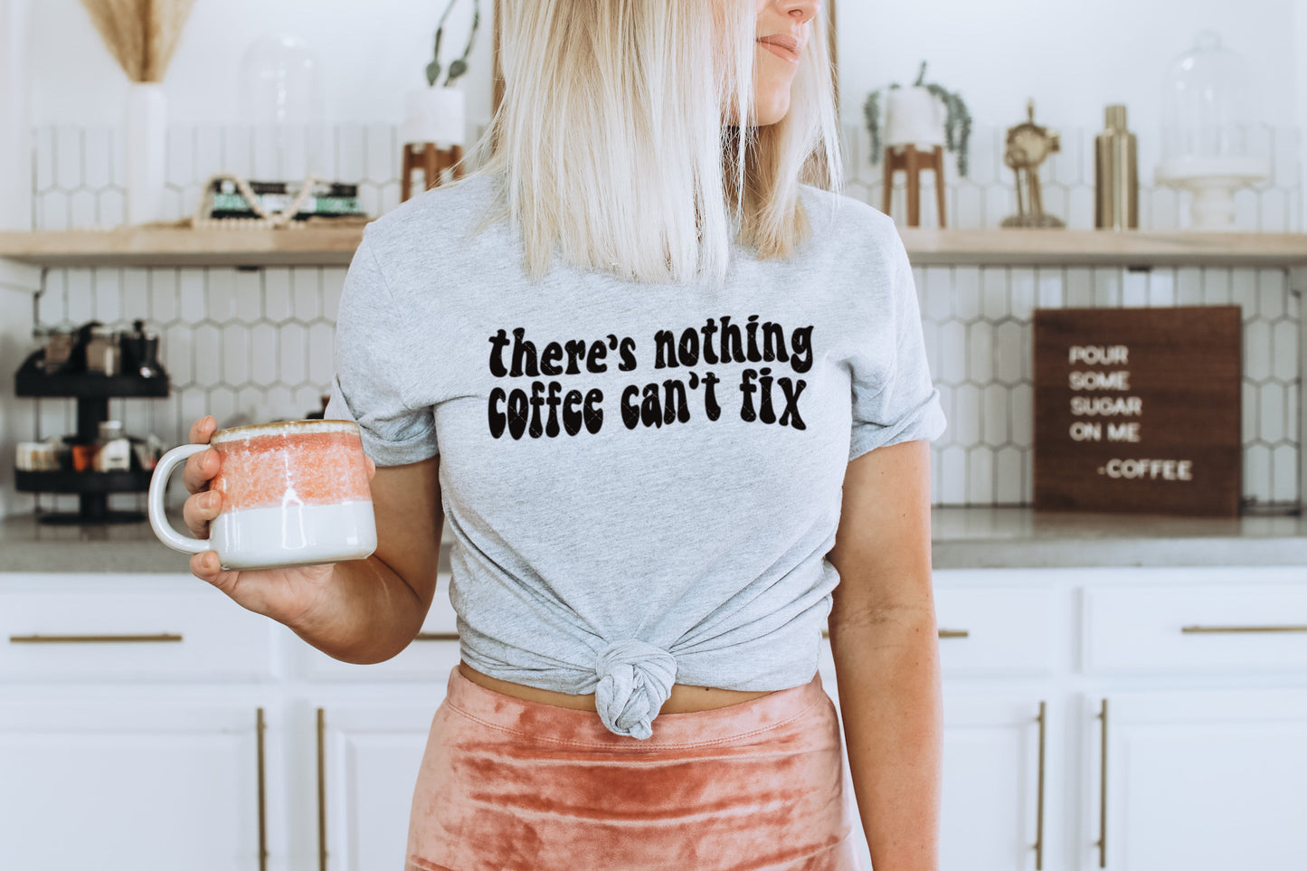 There's nothing coffee can't fix PNG File