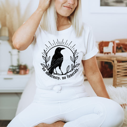 No mourners no funerals Color PNG File