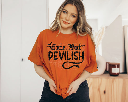 Cute. But Devilish PNG File