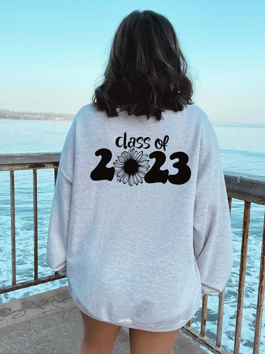 Sunflower Class of 2023 through 2026 (5) PNG Files