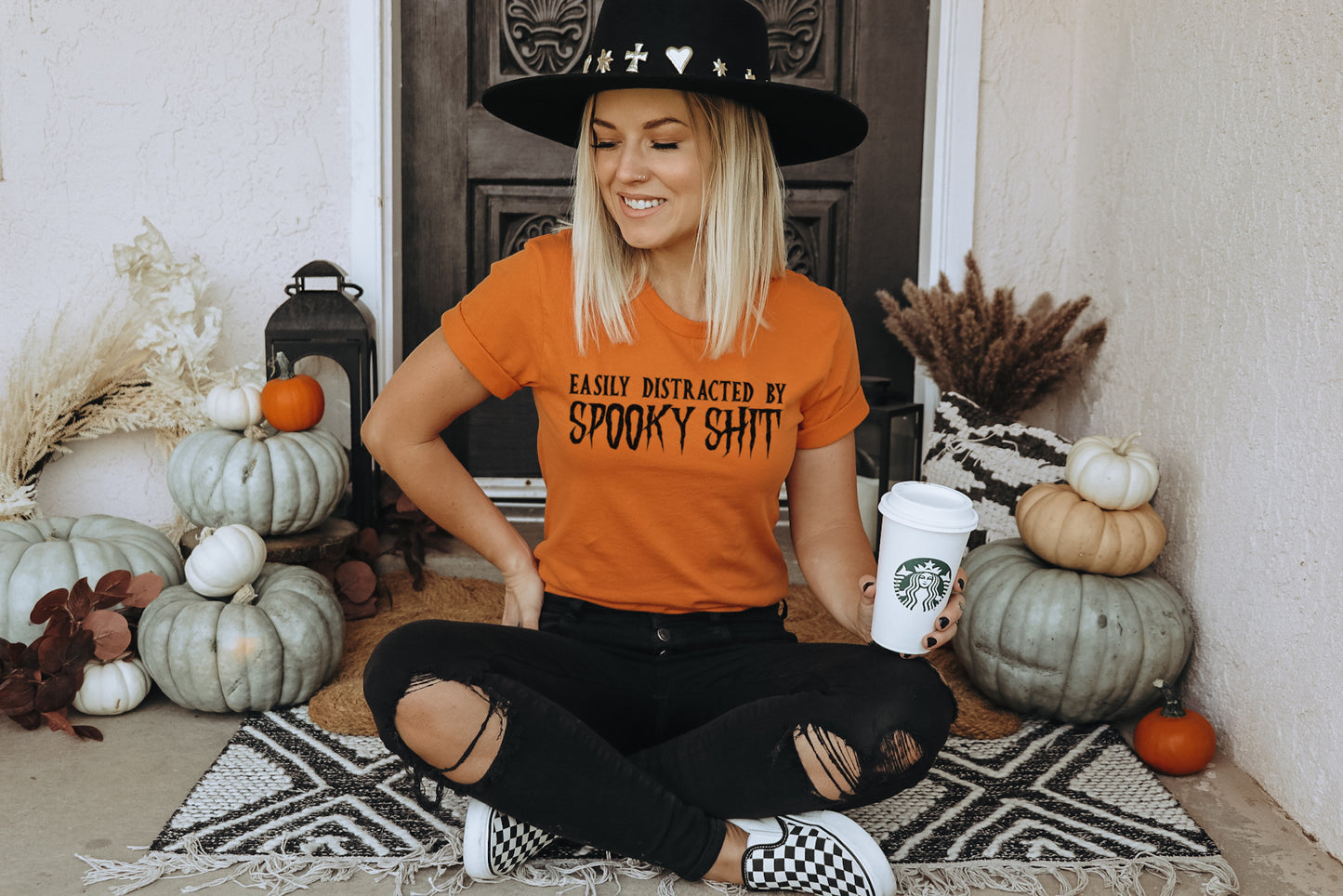 Easily Distracted by Spooky Shit PNG File