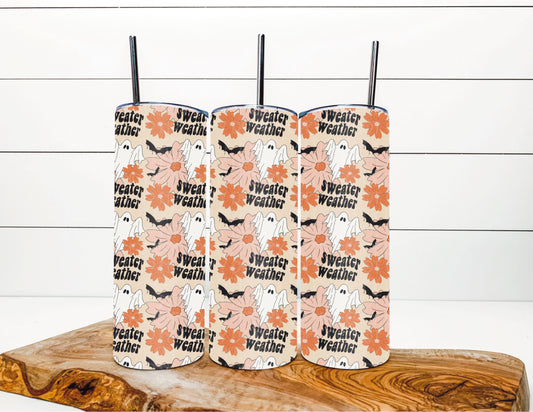 Sweater Weather Boho 20oz Tumbler Wrap